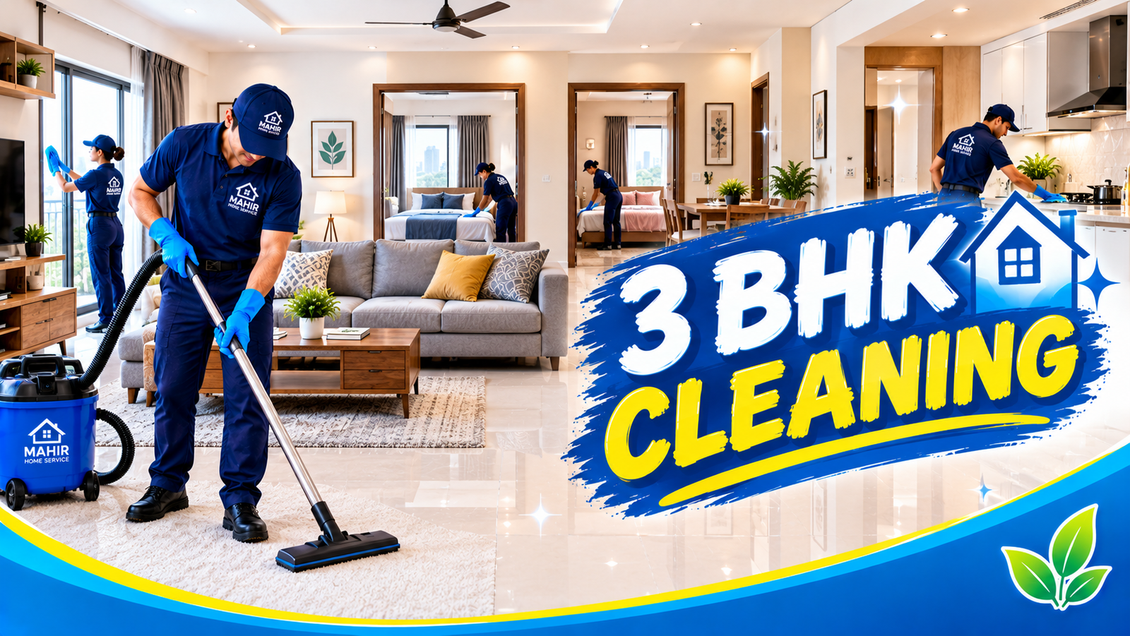 🏠 3 BHK Cleaning